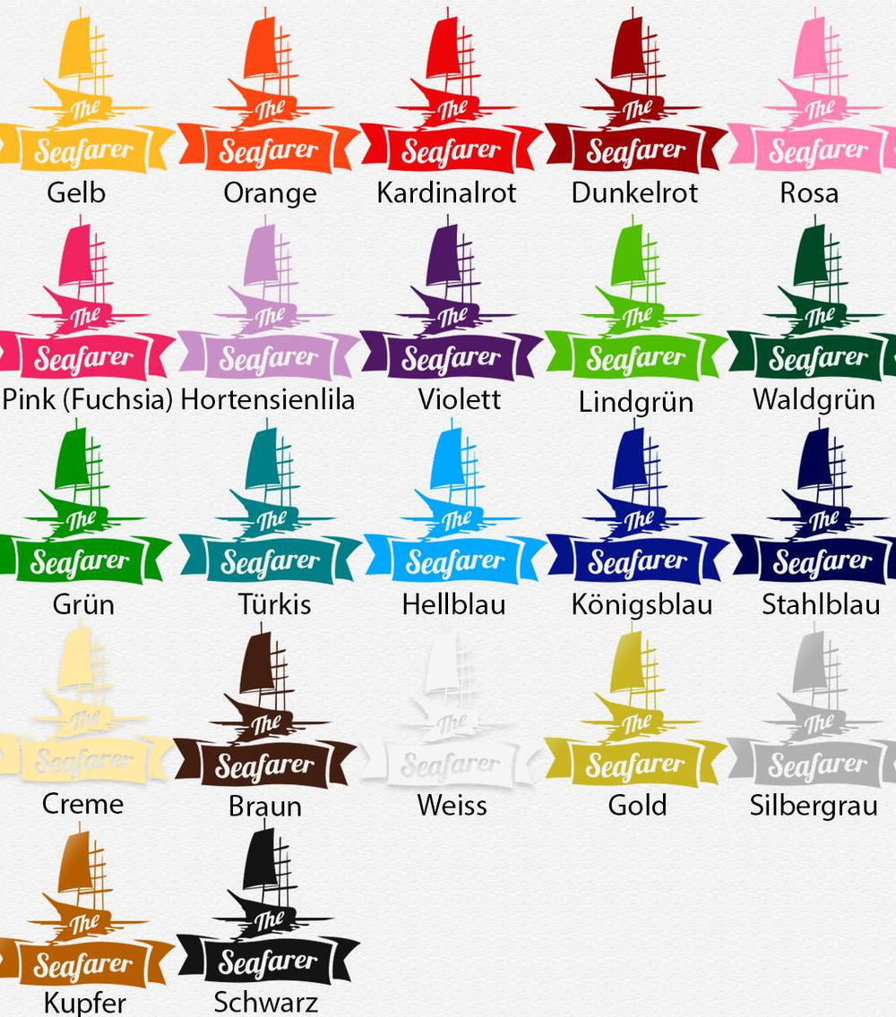 Wandtattoo Maritim – Segelschiff | Nautik Wandaufkleber für Ozean- & Meeresliebhaber - Sunnywall - Individualität trifft Design