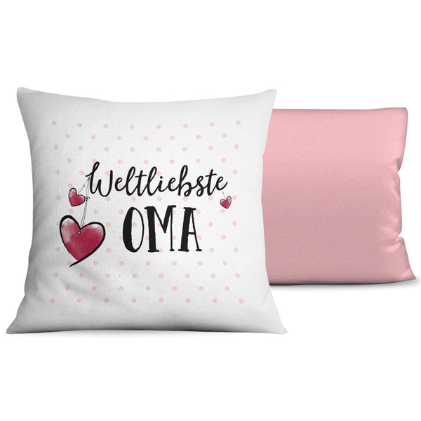 Weltliebste Oma – Tasse und Kissen - Sunnywall - Individualität trifft Design