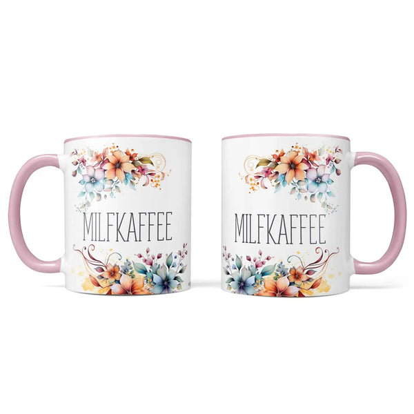 Blumige Sprüche Tasse | Milfkaffee | Statement Sunnywall