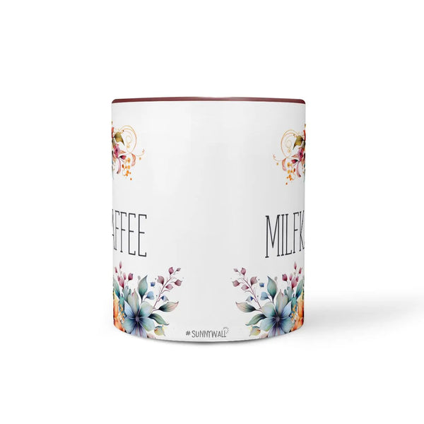 Blumige Sprüche Tasse | Milfkaffee | Statement Sunnywall