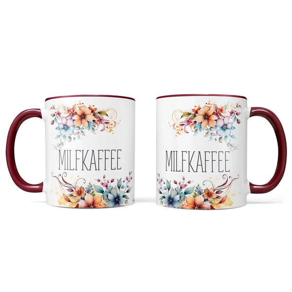 Blumige Sprüche Tasse | Milfkaffee | Statement Sunnywall