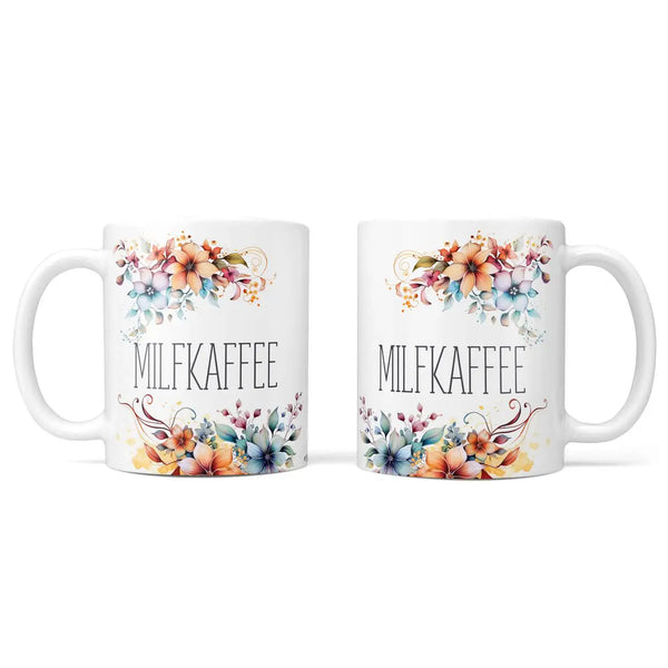 Blumige Sprüche Tasse | Milfkaffee | Statement Sunnywall