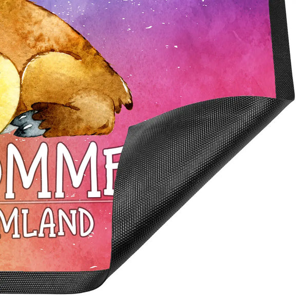 Fußmatte Elch Moose Willkommen im Traumland 50 x 35 cm, 60 x 40 cm, 75 x 50 cm Sunnywall