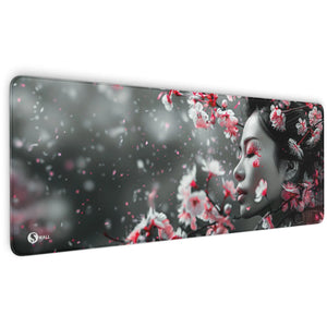 Gaming Mauspad XXL | Asian Girl Sakura | PREMIUM-DICKE 4 MM Sunnywall