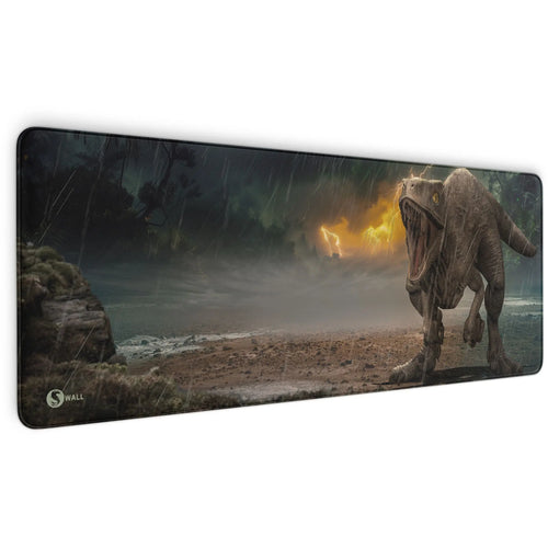 Gaming Mauspad XXL | Raptor Dinosaurier | PREMIUM-DICKE 4 MM Sunnywall