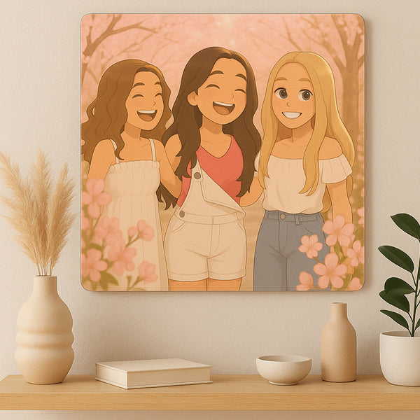 Create a real glass picture with your own photo – brilliant colors
