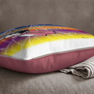 Mann muss kein Held sein Einhorn reicht unicorn Kissen pillow Sunnywall® Sunnywall