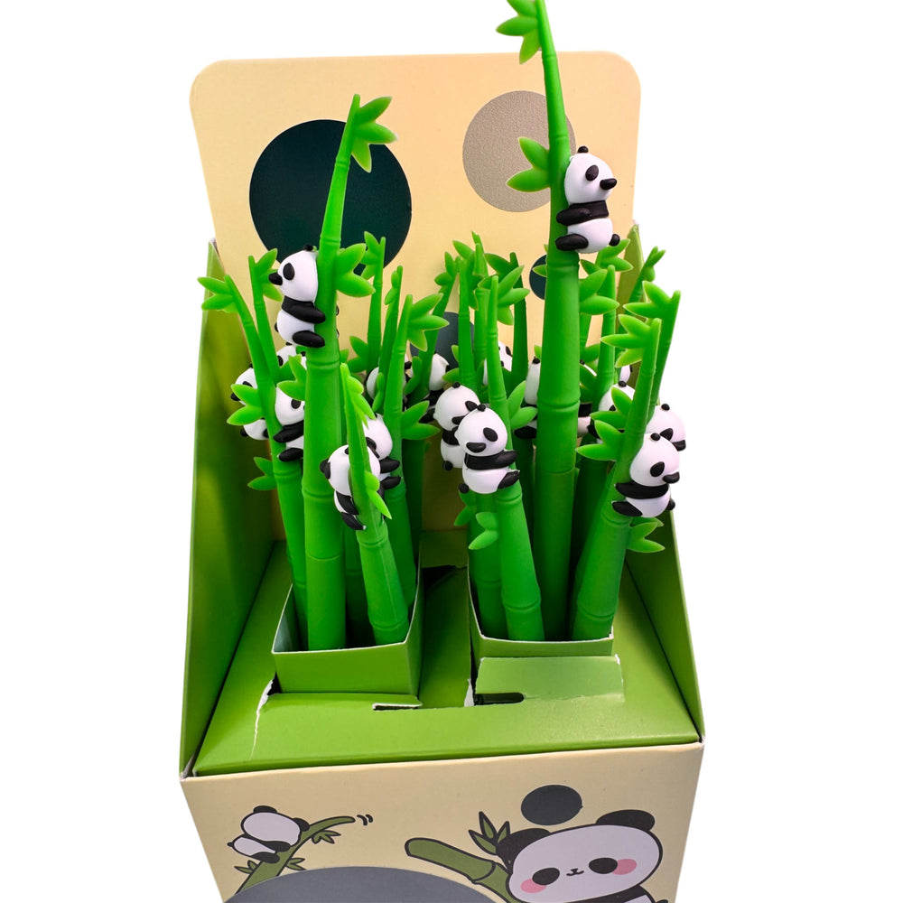 Panda Gelstift - verspielter Wackel-Schreibstift mit flexiblem Stiftende