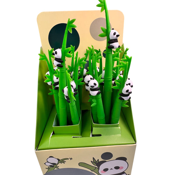 Panda Gelstift - verspielter Wackel-Schreibstift mit flexiblem Stiftende