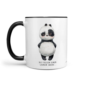 Spruch Tasse | Kaffeetasse - Panda Die folgen einer leeren Tasse Entzug Sunnywall