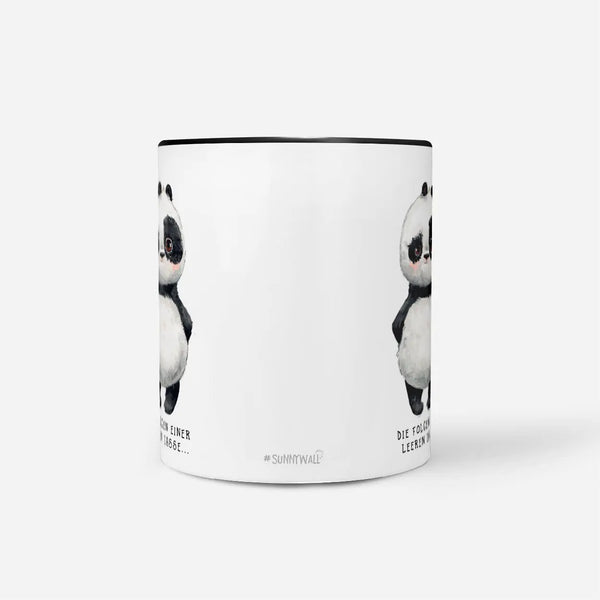 Spruch Tasse | Kaffeetasse - Panda Die folgen einer leeren Tasse Entzug Sunnywall