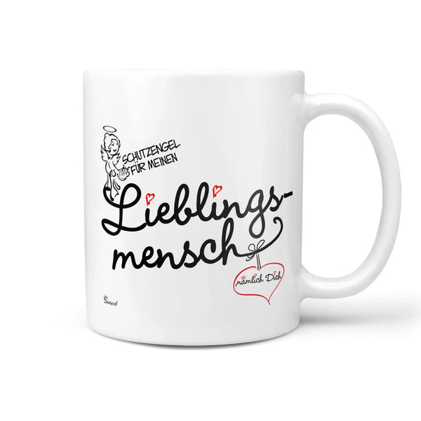 Spruch Tasse | Kaffeetasse Tasse Becher Lieblingsmensch Sunnywall