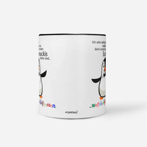 Tasse Spruch | Kaffeetasse - Pinguin - Ich werde dich essen Sunnywall