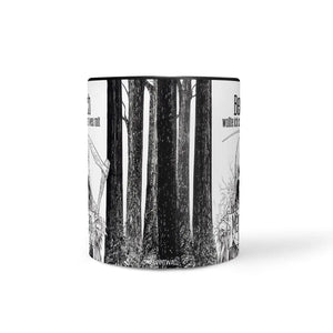 Tasse Spruch | Kaffeetasse | Beruflich wollte ich schon immer was mit Menschen machen | Statement Sunnywall