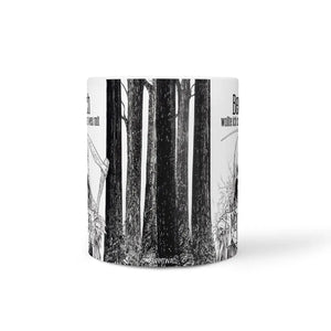 Tasse Spruch | Kaffeetasse | Beruflich wollte ich schon immer was mit Menschen machen | Statement Sunnywall