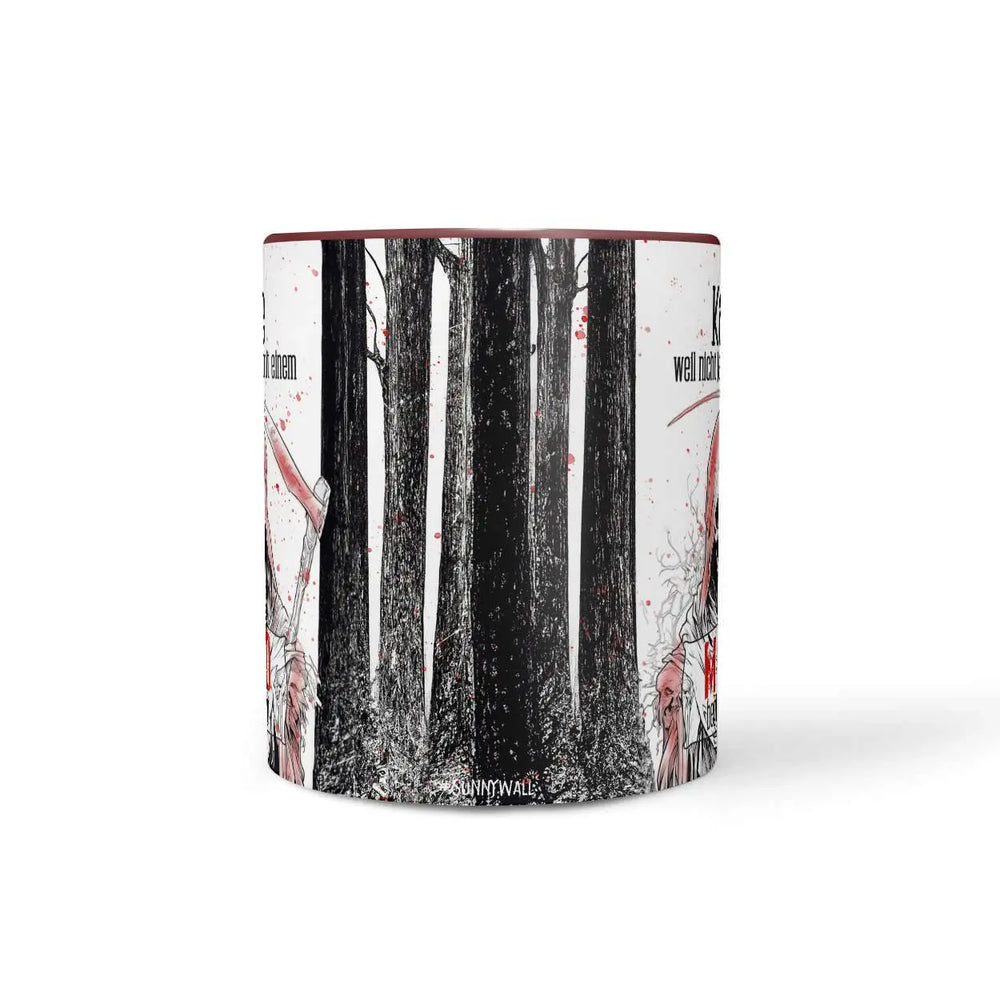 Tasse Spruch | Kaffeetasse | Kaffee weil nicht jeder Tag mit einem Mord beginnen kann | Statement Sunnywall