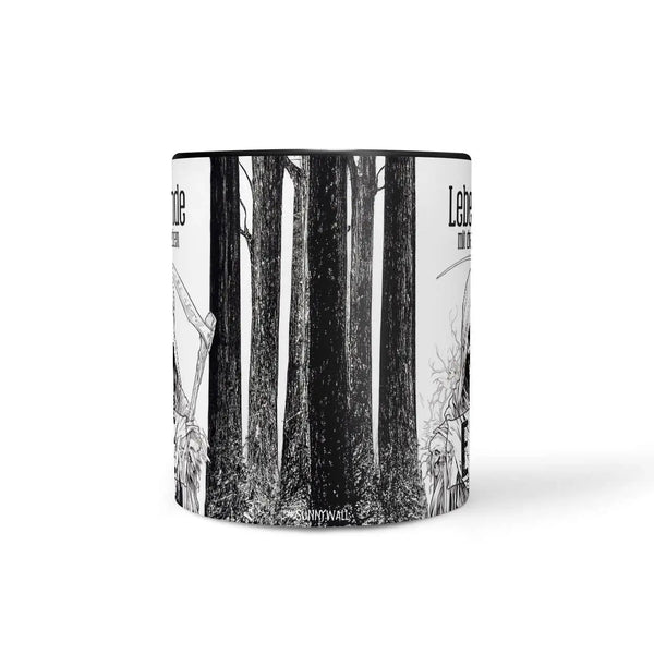 Tasse Spruch | Kaffeetasse | Lebensende mit drei Buchstaben - EHE - | Statement Sunnywall