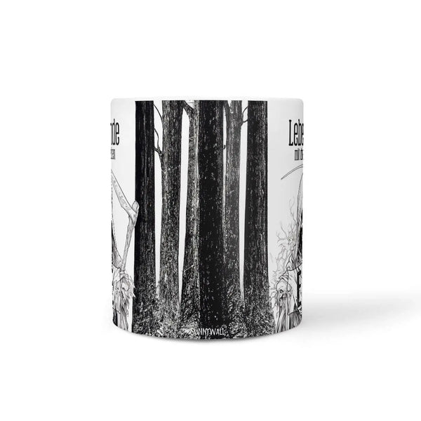 Tasse Spruch | Kaffeetasse | Lebensende mit drei Buchstaben - EHE - | Statement Sunnywall