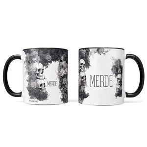 Tasse Spruch | Kaffeetasse | Merde | Statement Sunnywall