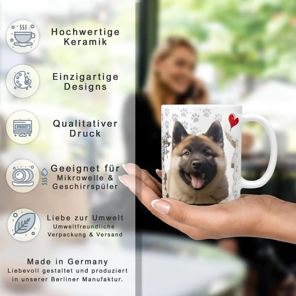 Tasse | American Akita | Majestätisch Loyal | Hunderassen Kollektion Sunnywall