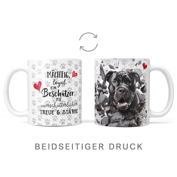Tasse | Cane Corso | Loyaler Beschützer | Italienische Dogge | Hunderassen Kollektion Sunnywall