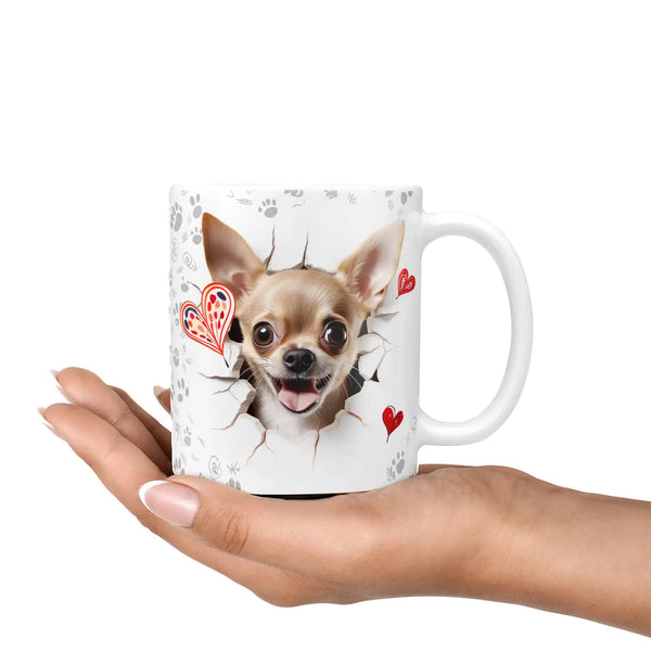 Tasse | Chihuahua | hellbraunes Fell | Hunderassen Kollektion Sunnywall