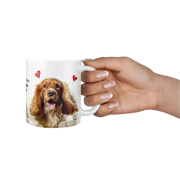 Tasse | Cocker Spaniel | Liebe in jeder Pfote | Hunderassen Kollektion Sunnywall
