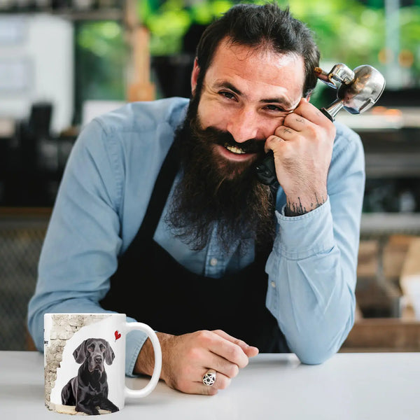 Tasse | Deutsche Dogge | dunkles Fell | Hunderassen Kollektion Sunnywall