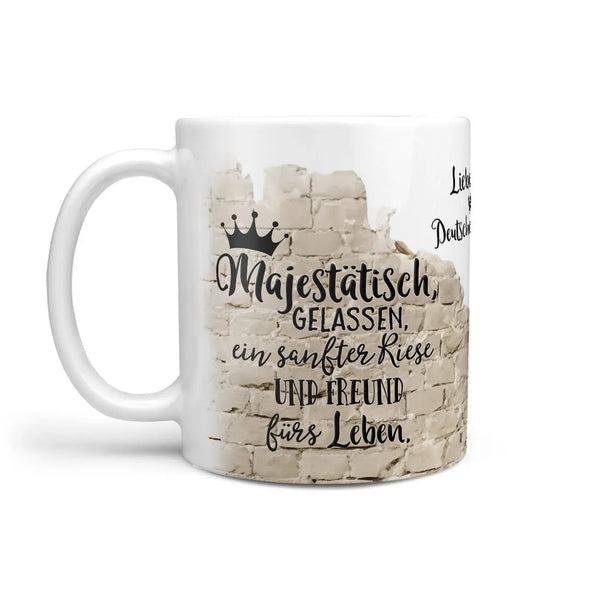 Tasse | Deutsche Dogge | helles Fell | Hunderassen Kollektion Sunnywall