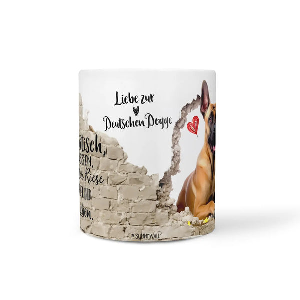 Tasse | Deutsche Dogge | helles Fell | Hunderassen Kollektion Sunnywall