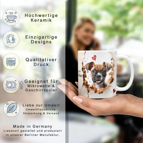 Tasse | Deutscher Boxer | Stark & Stolz | Hunderassen Kollektion Sunnywall