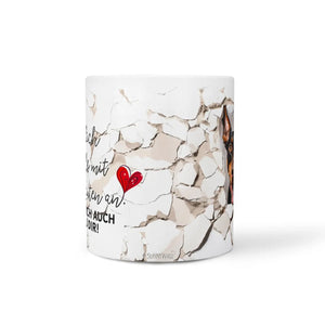 Tasse | Dobermann | Leg dich niemals mit meinen Leuten an | Hunderassen Kollektion Sunnywall