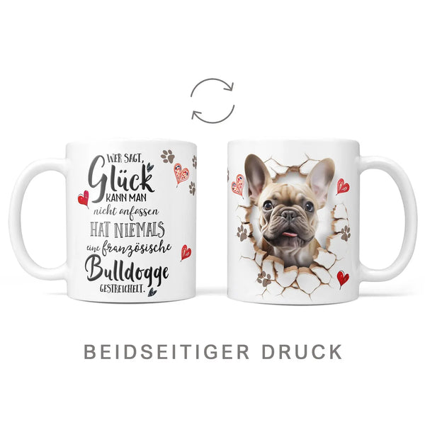 Tasse | Französische Bulldogge | helles Fell | Hunderassen Kollektion Sunnywall