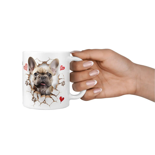 Tasse | Französische Bulldogge | helles Fell | Hunderassen Kollektion Sunnywall