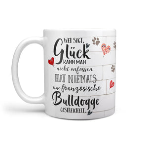 Tasse | Französische Bulldogge | schwarzes Fell | Hunderassen Kollektion Sunnywall