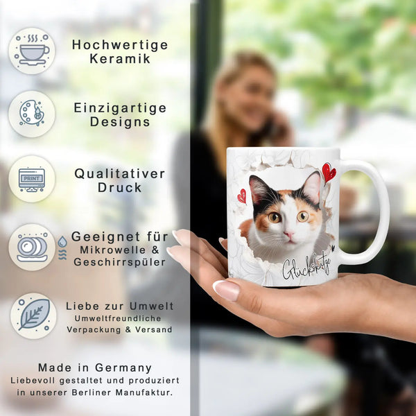 Tasse | Glückskatze | glücksverheißende Katze | Katzenrassen Kollektion Sunnywall