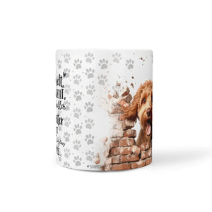 Tasse | Goldendoodle | braunes Fell | Verspielt & Intelligent | Hunderassen Kollektion Sunnywall