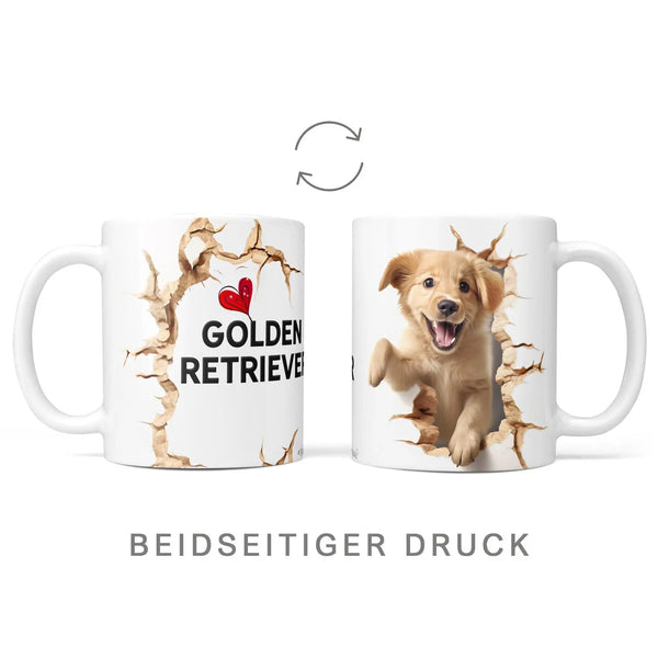 Tasse | Love Golden Retriever | Golden Retriever | Hunderassen Kollektion Sunnywall