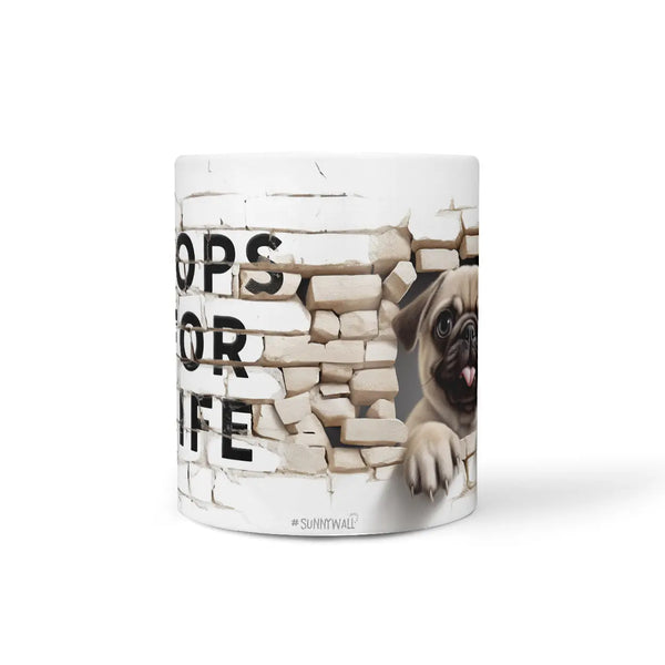 Tasse | Mops for Life | Mops | Hunderassen Kollektion Sunnywall