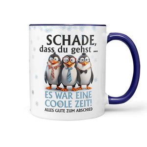 Tasse | Schade dass du gehst...Es war eine coole Zeit | Abschiedsgeschenk Sunnywall