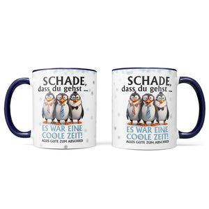 Tasse | Schade dass du gehst...Es war eine coole Zeit | Abschiedsgeschenk Sunnywall