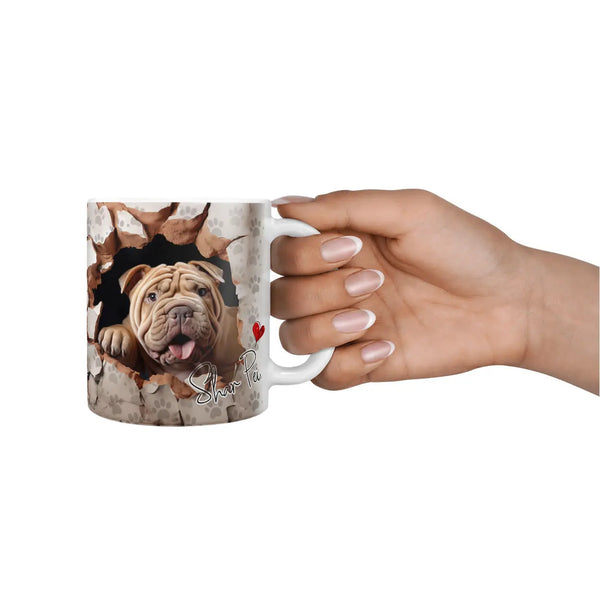 Tasse | Shar Pei | Hüter mit faltigem Charme | Hunderassen Kollektion Sunnywall