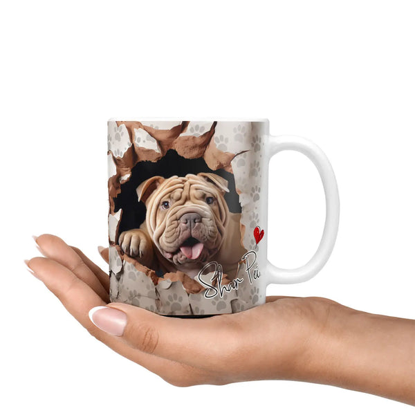 Tasse | Shar Pei | Hüter mit faltigem Charme | Hunderassen Kollektion Sunnywall