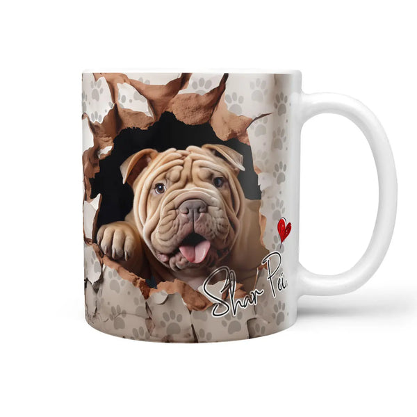 Tasse | Shar Pei | Hüter mit faltigem Charme | Hunderassen Kollektion Sunnywall