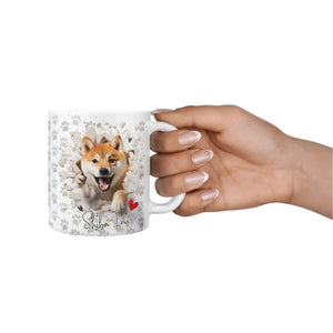 Tasse | Shiba Inu | Ein Herz auf vier Pfoten | Hunderassen Kollektion Sunnywall