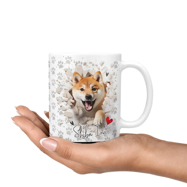 Tasse | Shiba Inu | Ein Herz auf vier Pfoten | Hunderassen Kollektion Sunnywall
