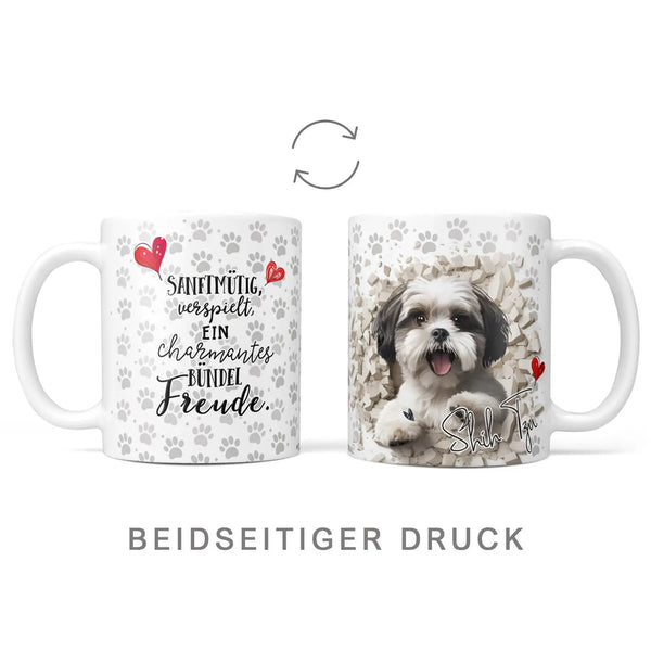 Tasse | Shih Tzu | Charmantes Bündel | Hunderassen Kollektion Sunnywall