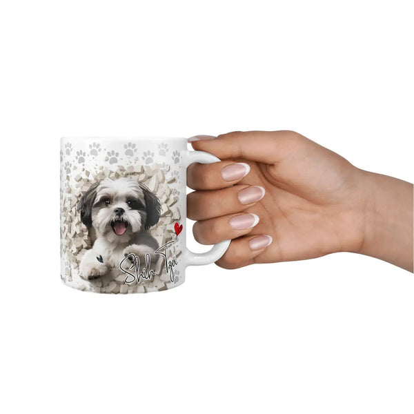 Tasse | Shih Tzu | Charmantes Bündel | Hunderassen Kollektion Sunnywall