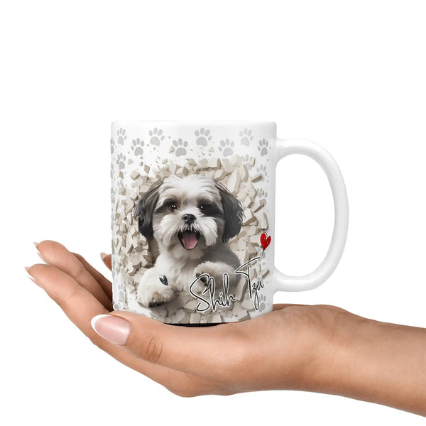 Tasse | Shih Tzu | Charmantes Bündel | Hunderassen Kollektion Sunnywall