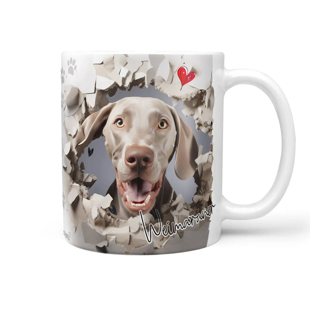 Tasse | Weimaraner | Edler Begleiter | Hunderassen Kollektion Sunnywall